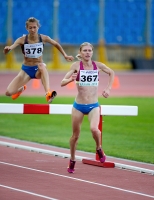 Russian Championships 2014, Kazan. Day 1. 3000m steep. Natalya Aristarkhova ( 367), Yekaterina Sokolenko ( 378)