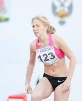 Russian Championships 2014, Kazan. Day 2. 100 Metres. Semi-Final. Kristina Sivkova 