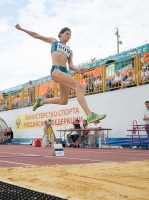 Russian Championships 2014, Kazan. Day 2. Long Jump. Yuliya Pidluzhnaya