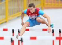 Russian Championships 2014, Kazan. Day 3. 110 Metres Hurdles. Semi-Final. Aleksey Dryemin