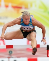Russian Championships 2014, Kazan. Day 3. 100 Metres Hurdles. Semi-Final. Tatyana Degtyaryeva