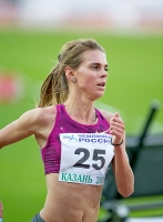 Russian Championships 2014, Kazan. Day 3. 5000 Metres Champion Yelena Korobkina