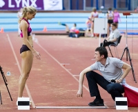 Darya Klishina. Russian Indoor Championships 2014