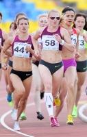 Russian Championships 2014, Kazan. Day 4. 1500m . Final. Marina Pospelova ( 58), Anna Konovalova ( 471), Svetlana Karamasheva ( 441)