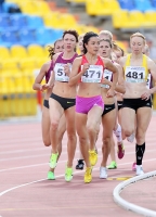 Russian Championships 2014, Kazan. Day 4. 1500m . Final. Yekaterina Sharmina ( 57), Anna Konovalova ( 471), Olga Nistyna ( 481)