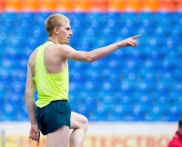 Russian Championships 2014, Kazan. Day 4. Jigh Jump Champion. Daniil Tsyplakov