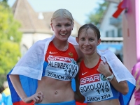 Vera Sokolova. European Championships 2014, Zurich