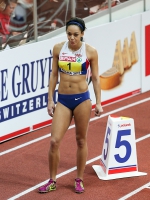Katarina Johnson-Thompson. Pentathlon European Indoor Champion 2015, Praha