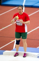 Anita Marton. Shot European Indoor Champion 2015, Praha