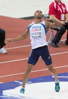 Prague 2015 European Athletics Indoor Championships. Heptathlon Men Shot Put. Gaël QUERIN, FRA