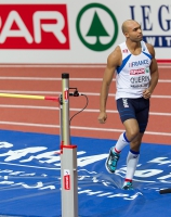 Prague 2015 European Athletics Indoor Championships. Heptathlon Men High Jump. Gaël QUERIN, FRA