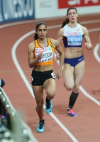 Prague 2015 European Athletics Indoor Championships. 400m Women Semifinals