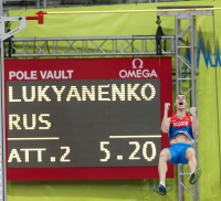 Prague 2015 European Athletics Indoor Championships. Heptathlon Men Pole Vault