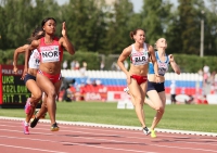 6th European Athletics Team Championships 2015. 100 m. Ezinne Okparaebo, NOR, Alina Talay, BLR