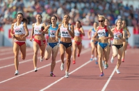 6th European Athletics Team Championships 2015. 800m. Renelle Lamote, FRA, Anastasiya Bazdyreva, RUS, Joanna Jóźwik, POL, Anastasiya Tkachuk, UKR, Maryna Arzamasova, BLR