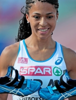 6th European Athletics Team Championships 2015. 400m Winner. Floria Guei, FRA