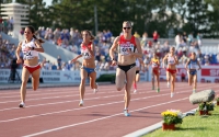 6th European Athletics Team Championships 2015. 3000m. Sofia Ennaoui, POL, Yelena Korobkina, RUS, Maren Kock, GER