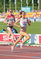 6th European Athletics Team Championships 2015. Winner at 3000m. Sofia Ennaoui, POL