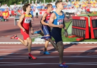 6th European Athletics Team Championships 2015. 400m hyrdles. Oskari Mörö, FIN, Diego Cabello, ESP