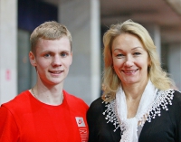 Konstantin Tolokonnikov. With Olga Nazarova