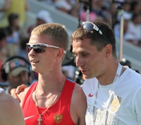 Konstantin Tolokonnikov. European Team Championships 2015. With Yuriy Borzakovskiy
