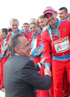 Aleksandr Menkov. With Vitaliy Mutko