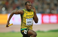 Usain Bolt. World Championships 2015, Beijing. 4x100m