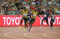Usain Bolt. World Championships 2015, Beijing. 4x100m