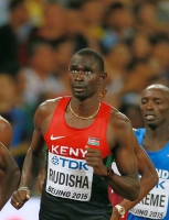 David Rudisha. 800 m World Champion 2015, Beijing