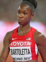 Tianna Bartoletta. Long Jump World Champion 2015, Beijing