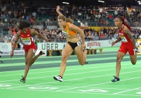 Dafne Schippers. 60 m World Indoor Silver Medallist 2016