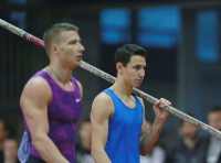 Russiun Indoor Championships 2016. Pole Vault. Timur Morgunov and Georgiy Gorokhov