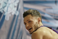 Russiun Indoor Championships 2016. 60 Metres Hurdles Champion. Konstantin Shabanov
