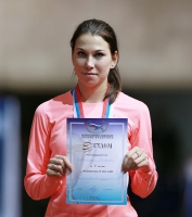 Russiun Indoor Championships 2016. 60 Metres Hurdles Bronze at Russian Indoor Championships Anastasiya Nikolayeva