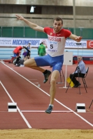 Russiun Indoor Championships 2016. Long Jump. Yevgeniy Antonov