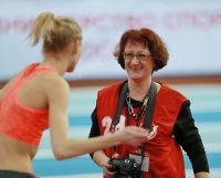 Russiun Indoor Championships 2016. Irina Gordeyeva and Yekaterina Kiseleva