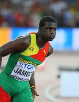 Kirani James. World Championships Bronze Medallist 2015