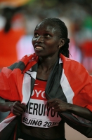 Vivian Cheruiyot. 10000 m World Champion 2015, Beijing