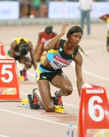 Shaunae Miller. 400 m World Championships Silver Medallist
