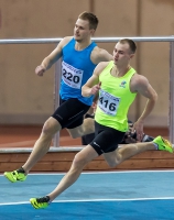 Russian Indoor Championships 2017. 400 Metres. Pavel Savin and Roman Tolmachyev
