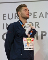 Kevin Mayer. Heptathlon European Indoor Champion 2017