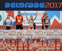 Alina Talay. European Indoor Silver Medallist 2017