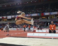 Darya Klishina. European Indoor Championhip 2017