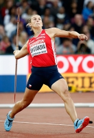 Barbora Spotakova. Javelin World Champion 2017, London