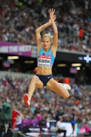 Darya Klishina. Long Jump World Silver Medallist 2017