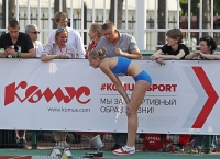 Svetlana Shkolina. With coach. Sergey Klyugin