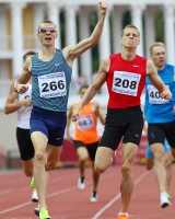 Konstantin Tolokonnikov. 800m Russian Champion 2017