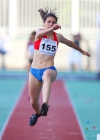 Darya Nidbaykina. Triple Jump Russian Champion 2017