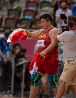 Lijiao Gong. Shot Put Olympic Champion 2021, Tokyo