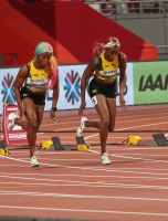 Elaine Thompson.  World Championships 2019, Doha